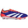 Image de adidas Predator Elite FG, couleur bleu clair "Lucid Blue", blanc "Cloud White", rouge "Solar Red" - Pointure européenne 42 2/3