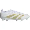 Image de adidas Predator Pro FG, couleur : blanc nuageux, détails dorés métallisés, beige sable, pointure : 43 1/3 (EU)