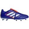 Image de adidas Copa Gloro II FG, couleur bleu clair "Lucid Blue", blanc "Cloud White", rouge "Solar Red" - Pointure européenne 40 2/3