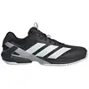 Image de adidas Adizero Ubersonic 5, coloris Clay Core, Black, Zero Metallic Grey, pointure EU 40 2/3