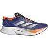 Image de adidas Adizero Boston 12, coloris Bleu Clair, Blanc Nuageux et Orange Vif - Pointure EU 40