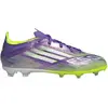 Image de Chaussures de foot Adidas F50 Elite "Purple Rush / Cloud White / Lucid Lemon" pour Enfant