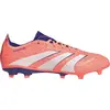 Image de Chaussures de foot Adidas Predator League "Signal Coral / Cloud White / Beam Orange" pour Homme