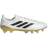 Image de Adidas Copa Pure III Elite FG, chaussures de football, blanc et or, taille 42