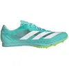 Image de ADIDAS DISTANCESTAR JI2999, chaussures de course pour athlètes, couleur turquoise, taille 41 1/3