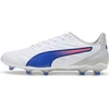 Image de Puma King Pro FG/AG Chaussures de football unisexes blanc bleu gris Gr 40