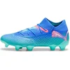Image de Puma FUTURE 7 ULTIMATE FG/AG Wn's Chaussures de sport en grande taille Bleu 107917-01 Chaussures pour femmes