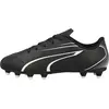 Image de Puma Chaussures de football Vitoria FG/AG Junior blanc/noir taille 37 gazon artificiel