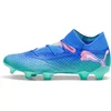 Image de Puma FUTURE 7 ULTIMATE FG/AG Chaussures de sport en grande taille Bleu 107916-01 Chaussures unisexes