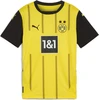 Image de Puma Borussia Dortmund home jersey 2024 2025 sponsor logo kids taille 128