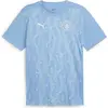 Image de Puma Manchester City Fc 24/25 Avant le match T-shirt manches courtes Bleu L Hommes,Femmes Bleu L