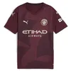 Image de Maillot Third Enfant Manchester City 2024/25 Saison - Bordeaux - Taille : 128 en occasion ou reconditionné