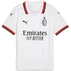 Image de T-shirt à manches courtes Puma AC Milan pour enfant, blanc, 5-6 ans