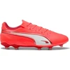 Image de Chaussures de football pour hommes Puma King Match FG/AG - 108315, Couleur:Rouge, Chaussures pour hommes:40