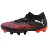 Image de Puma FUTURE 8 MATCH FG/AG : chaussures de sport pour hommes, chaussures de football, noires, adaptées à un usage quotidien