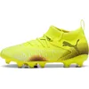 Image de Puma Future 8 Match FG/AG Jr Chaussures de football pour enfants jaune fluo noir rose Gr 30