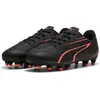 Image de Puma Chaussures de football Vitoria FG/AG - noir/rouge - cuir synthétique