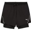 Image de Puma M RUN ULTRAWEAVE 2IN1 5' SHORT - noir, Taille:XL