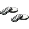 Image de Lot De 4 Filtres Compatible Avec Rowenta Silence Force Cyclonic Classic Ro7212, Ro7212ea Aspirateur - Filtre Epa, Filtre Pré-moteur - Vhbw