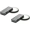 Image de Lot De 4 Filtres Compatible Avec Rowenta Silence Force Cyclonic Home & Car Ro7274ea Aspirateur - Filtre Epa, Filtre Pré-moteur - Vhbw