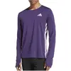 Image de T-shirt manches longues Adidas Camiseta adidas Adizero Running manga larga violeta pour Homme