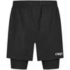 Image de CEP Core Run short de sport de compression 2 en 1 pour homme noir