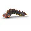 Image de Ver de Lave Schleich ELDRADOR CREATURES 70864 Figurine articulée peinte à la main Gris anthracite - Neuf