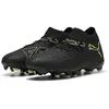 Image de Puma Chaussures de Football Future 8 Match FG/AG, Puma Noir pétillant Vert Clair Terrain, 42 EU en occasion ou reconditionné