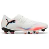Image de Puma Future 8 Match Low Fg/ag Chaussures de football blanc UE 42 blanc UE 42