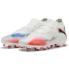 Image de Puma Chaussures de Football Future 8 Pro FG/AG, Puma Puma Blanche, Noire, Rouge éclatante, 41 EU en occasion ou reconditionné