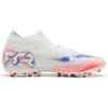 Image de Chaussures de football Puma Future 8 Match Mg Blanc UE 40 1/2 Blanc UE 40 1/2