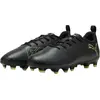 Image de Puma FUTURE 8 PLAY FG/AG Jr PUMA Black-Fizzy Light-Green Terrain 34.5