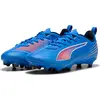 Image de Puma ULTRA 6 PLAY FG/AG Jr Ultra Blue-PUMA White-Glowing Red 32.5