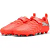 Image de Puma FUTURE 9 PLAY V FG/AG RB Jr - Rouge vif-Blanc PUMA-Noir PUMA, taille : 10C