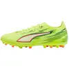 Image de Chaussures de foot Puma Ultra 6 Pro MG "Lime Green-Orange" pour Unisex