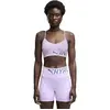 Image de Soutien-gorge de sport Puma X Hyrox, modèle Strappy Pwrmode, maintien moyen, couleur violet, taille S, pour femme