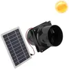 Image de Ventilateur D'Extraction Solaire 10w   Panneau Solaire 12v   Circulation D'Air Pour Serre, Camping-car, Poulailler   Installation Facile