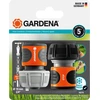 Image de Gardena 18275-20 raccord pour tuyau d'eau Raccord pour tuyau noir, orange 2 pièce(s)