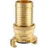 Image de Raccord de pression en laiton, pour tuyaux de 32mm (1.1/4 ?) (avec raccord rapide)