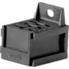 Image de Boîtier enfichable HELLA Pour mini-relais, avec 9 pôles, pour recevoir 5 fiches plates 6,3 mm et 4 fiches plates 2,8 mm