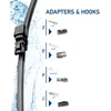 Image de HELLA Balai d'essuie-glace Rear Arrière pour véhicules avec hayon 9XW 358 179-161