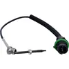 Image de Capteur de température des gaz d'échappement vissé 2 pôles 300 mm câble HELLA pour e.a. MB ACTROS