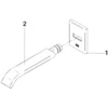 Image de Dornbracht 13800671-27 Wt-bec De Lavabo Mural Sans Garniture De Vidage Imo