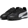 Image de Puma King Match TT chaussures de football hommes noir blanc UE 39