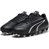Image de Puma Vitoria FG/AG Chaussures de football junior noir et blanc taille 29 gazon artificiel