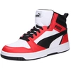 Image de Baskets Puma pour homme, rouges (pumawhitepumablackfor (004)), taille 7½