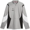Image de Sweat-shirt Puma King Pro à demi-fermeture éclair, gris, XL, homme, gris, XL