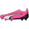 Image de Puma ULTRA ULTIMATE FG/AG Chaussures de sport en grande taille Rose 107744-01 Chaussures unisexes, Taille:41