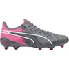 Image de Puma King Ultimate Rush FG/AG Chaussures de football hommes gris foncé gris rose Gr 42