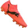 Image de Puma Future 7 Pro FG/AG Chaussures de football hommes sunset glow noir Gr 40